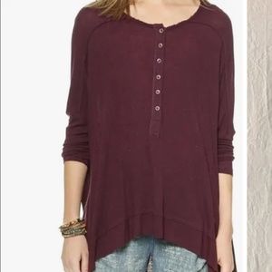 Free People Benedict Canyon hi low thermal tunic. Worn‎ a few times